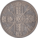 1887 DOUBLE FLORIN ( UNC ) - Double Florin - Cambridgeshire Coins