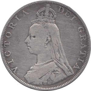 1887 DOUBLE FLORIN ( VF ) 7 - Double Florin - Cambridgeshire Coins