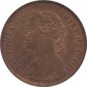 1887 FARTHING 2 ( EF ) 68 - Farthing - Cambridgeshire Coins