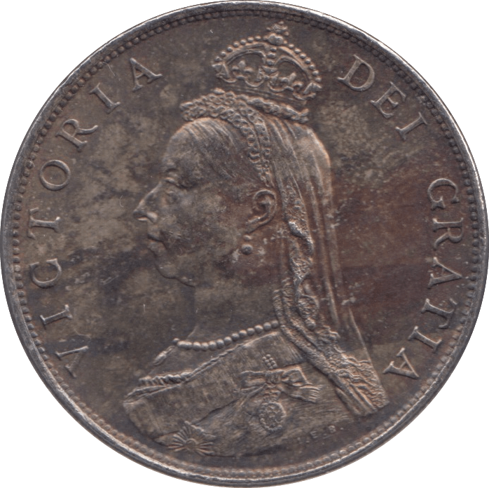 1887 FLORIN ( AUNC ) 2 - FLORIN - Cambridgeshire Coins