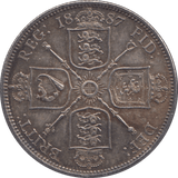 1887 FLORIN ( AUNC ) 2 - FLORIN - Cambridgeshire Coins