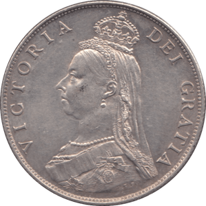 1887 FLORIN ( AUNC ) 3 - Florin - Cambridgeshire Coins