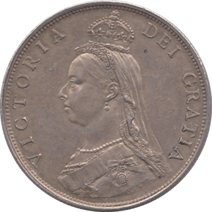 1887 FLORIN ( AUNC ) 3 - FLORIN - Cambridgeshire Coins
