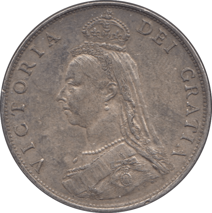 1887 FLORIN ( AUNC ) 8 - Florin - Cambridgeshire Coins