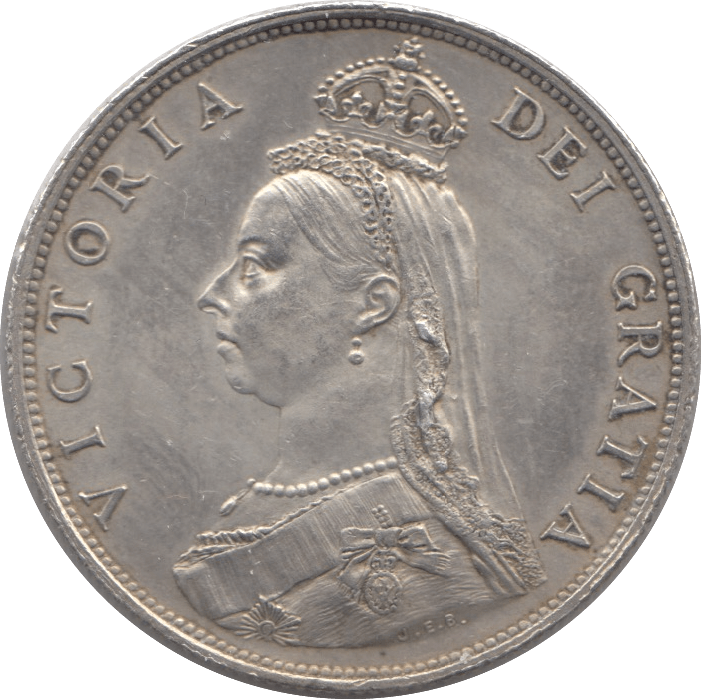 1887 FLORIN ( EF ) 12 - Florin - Cambridgeshire Coins