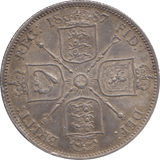 1887 FLORIN ( EF ) 2 - Florin - Cambridgeshire Coins