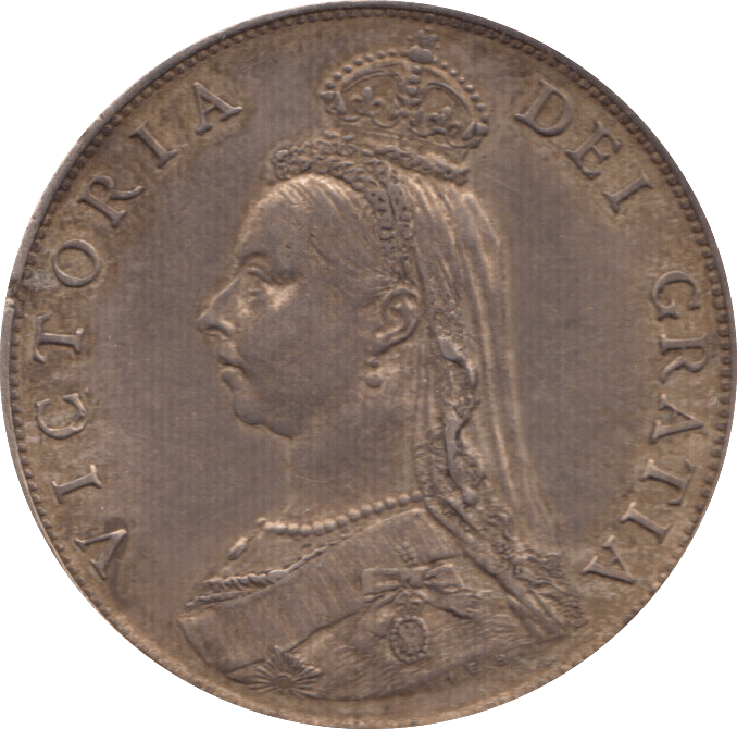 1887 FLORIN ( EF ) 4 - Florin - Cambridgeshire Coins