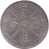 1887 FLORIN ( EF ) 6 - Florin - Cambridgeshire Coins