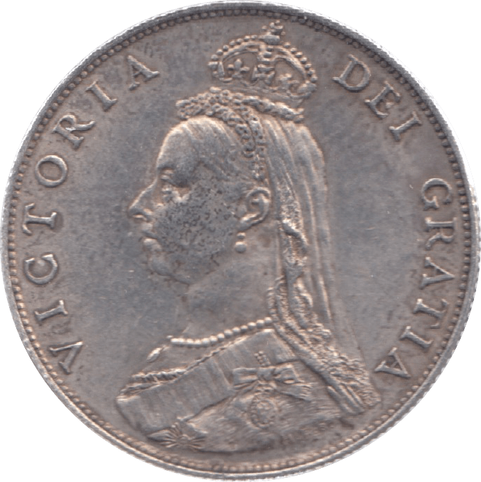 1887 FLORIN ( EF ) 6 - Florin - Cambridgeshire Coins