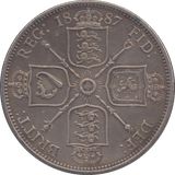 1887 FLORIN ( EF ) - Florin - Cambridgeshire Coins