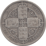 1887 FLORIN ( F ) 14 - Florin - Cambridgeshire Coins