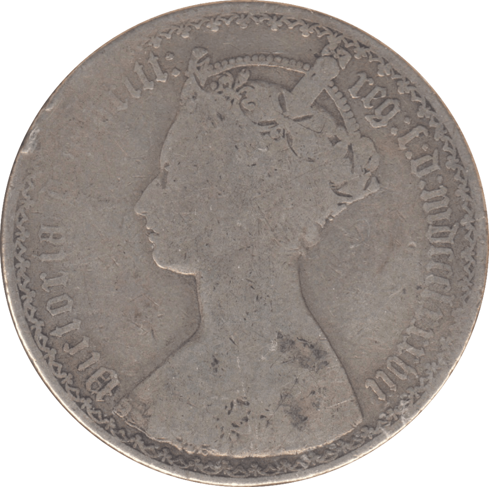 1887 FLORIN ( F ) 14 - Florin - Cambridgeshire Coins