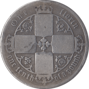 1887 FLORIN ( FAIR ) - FLORIN - Cambridgeshire Coins
