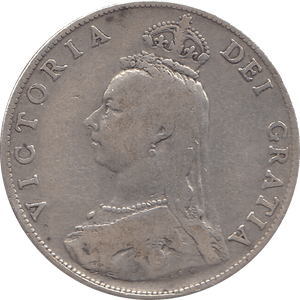 1887 FLORIN ( FINE ) 4 - Florin - Cambridgeshire Coins