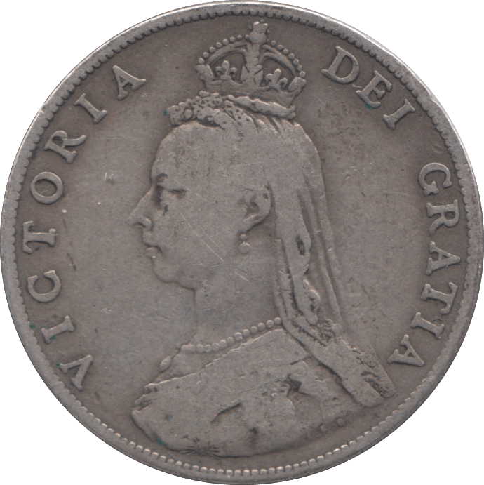 1887 FLORIN ( FINE ) - Florin - Cambridgeshire Coins