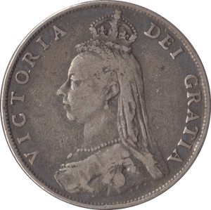 1887 FLORIN ( FINE ) - FLORIN - Cambridgeshire Coins