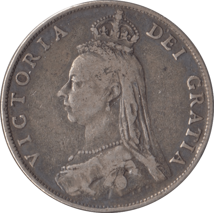 1887 FLORIN ( FINE ) - FLORIN - Cambridgeshire Coins