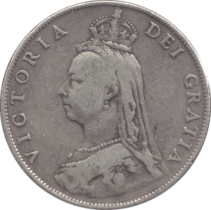 1887 FLORIN ( FINE ) - FLORIN - Cambridgeshire Coins