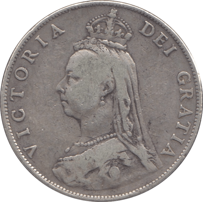 1887 FLORIN ( FINE ) - FLORIN - Cambridgeshire Coins