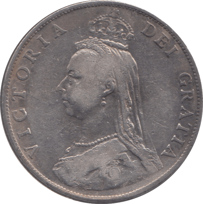 1887 FLORIN ( GF ) 30 - Florin - Cambridgeshire Coins