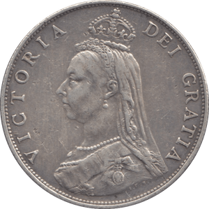 1887 FLORIN ( GVF ) - Florin - Cambridgeshire Coins