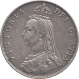 1887 FLORIN ( GVF ) - Florin - Cambridgeshire Coins
