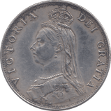 1887 FLORIN ( GVF ) - Florin - Cambridgeshire Coins