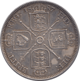 1887 FLORIN ( GVF ) - FLORIN - Cambridgeshire Coins