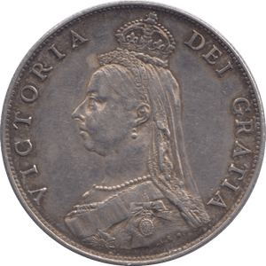 1887 FLORIN ( GVF ) - FLORIN - Cambridgeshire Coins