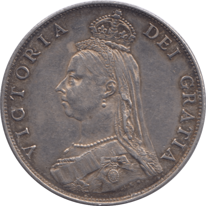 1887 FLORIN ( GVF ) - FLORIN - Cambridgeshire Coins