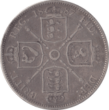 1887 FLORIN ( NF ) - FLORIN - Cambridgeshire Coins