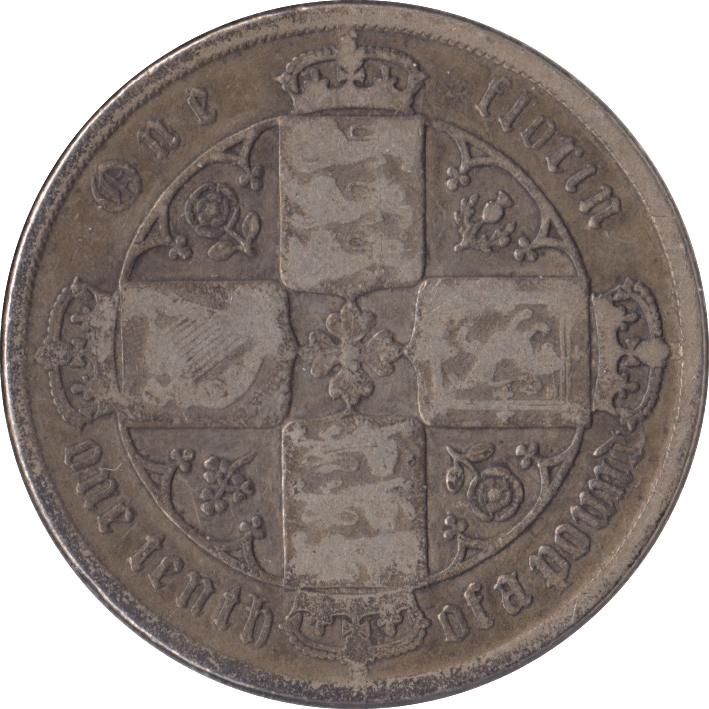 1887 FLORIN ( NF ) - FLORIN - Cambridgeshire Coins