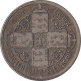 1887 FLORIN ( NF ) - FLORIN - Cambridgeshire Coins