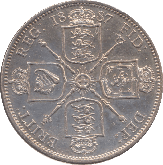 1887 FLORIN ( PROOF LIKE ) - Florin - Cambridgeshire Coins