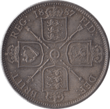 1887 FLORIN ( UNC ) - FLORIN - Cambridgeshire Coins