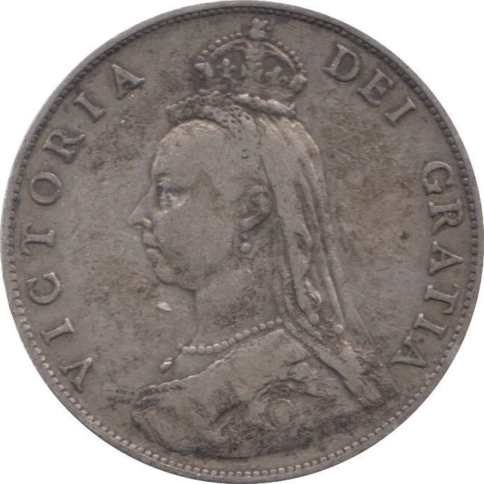 1887 FLORIN ( VF ) 25 - Florin - Cambridgeshire Coins