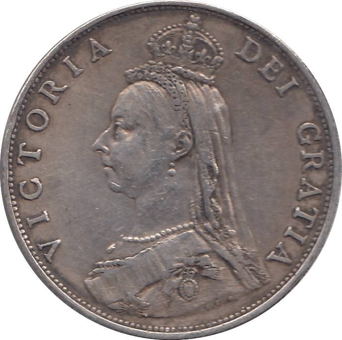 1887 FLORIN ( VF ) 3 - Florin - Cambridgeshire Coins