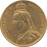 1887 GOLD DOUBLE SOVEREIGN ( AUNC ) 3 - Double Sovereign - Cambridgeshire Coins