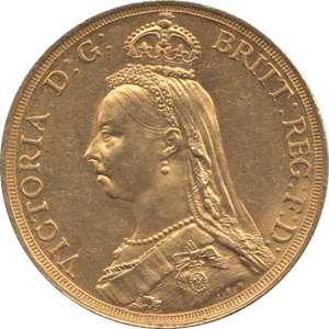1887 GOLD DOUBLE SOVEREIGN ( AUNC ) - Double Sovereign - Cambridgeshire Coins