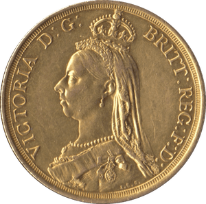 1887 GOLD DOUBLE SOVEREIGN ( AUNC ) - Double Sovereign - Cambridgeshire Coins