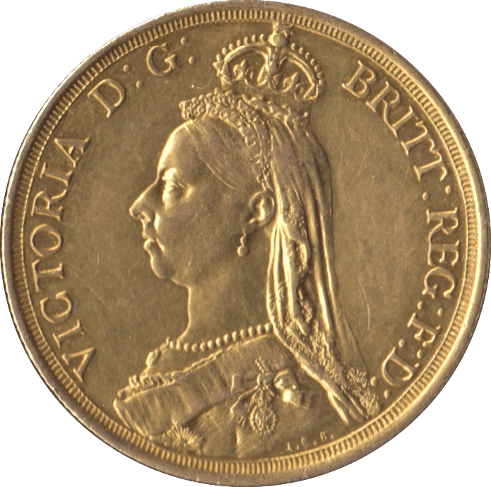 1887 GOLD DOUBLE SOVEREIGN ( AUNC ) - Double Sovereign - Cambridgeshire Coins