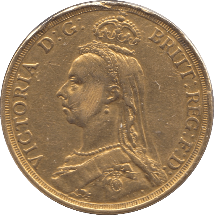 1887 GOLD DOUBLE SOVEREIGN ( FINE ) - Double Sovereign - Cambridgeshire Coins