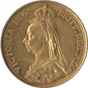 1887 GOLD DOUBLE SOVEREIGN TWO POUNDS ( AUNC ) - Double Sovereign - Cambridgeshire Coins