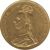 1887 GOLD FIVE POUND ( AUNC ) - GOLD FIVE POUNDS - Cambridgeshire Coins