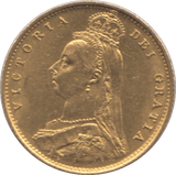 1887 GOLD HALF SOVEREIGN ( AUNC ) REF 1 - Half Sovereign - Cambridgeshire Coins