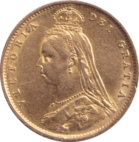 1887 GOLD HALF SOVEREIGN ( EF ) - Half Sovereign - Cambridgeshire Coins