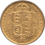 1887 GOLD HALF SOVEREIGN ( UNC ) 4 - Half Sovereign - Cambridgeshire Coins