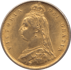 1887 GOLD HALF SOVEREIGN ( UNC ) 4 - Half Sovereign - Cambridgeshire Coins