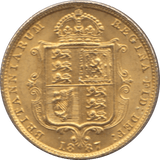 1887 GOLD HALF SOVEREIGN ( UNC ) REF 3 - Half Sovereign - Cambridgeshire Coins