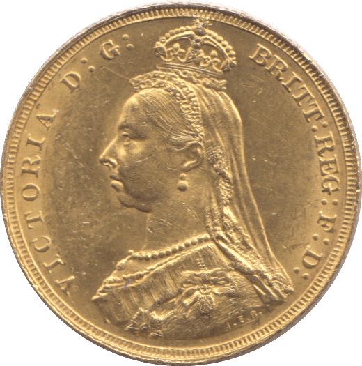 1887 GOLD SOVEREIGN ( AUNC ) - Sovereign - Cambridgeshire Coins